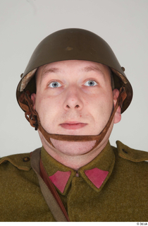 Photos Petr Herman Soldier CZ Army WWI face head helmet…